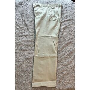 Men's Signature Khaki Classic Fit D3 Light Khaki Pants Size 40x34